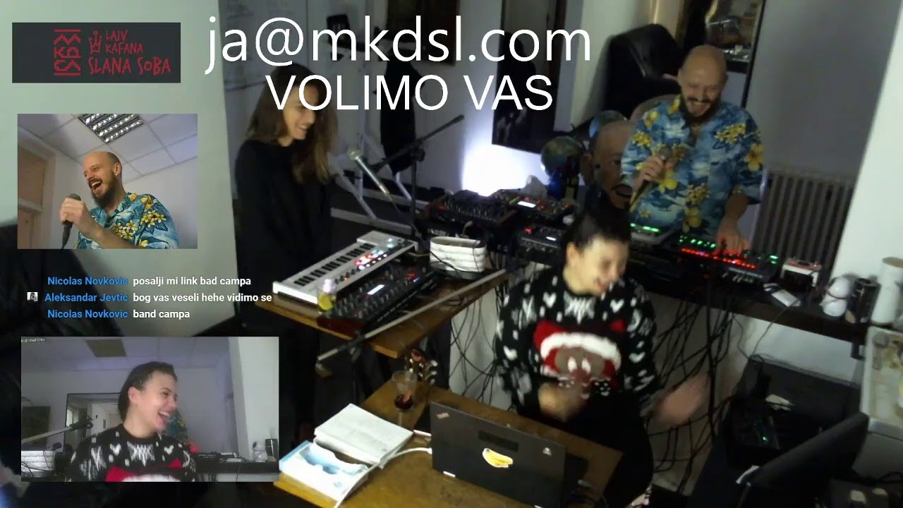 NEŠTO SLANO LIVE #SLANASOBASTUDIOSESSIONS #MKDSLTV