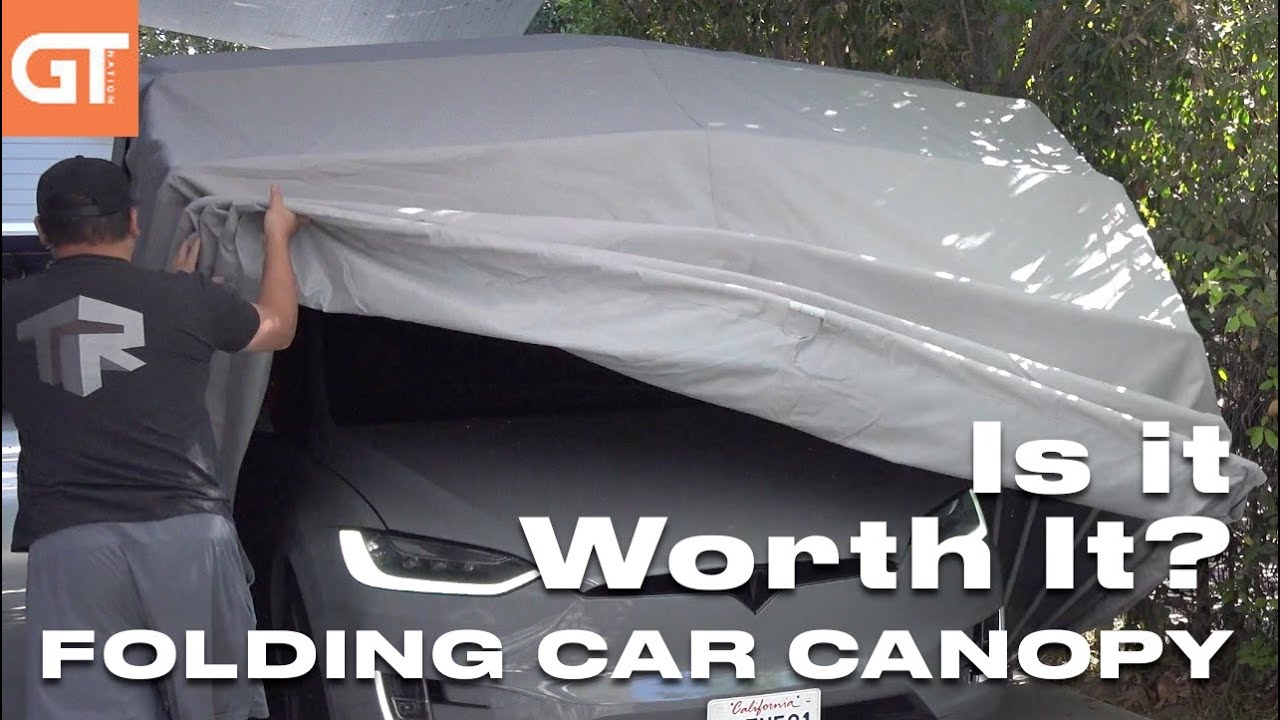 Review: Folding Car Canopy for Protection and Shelter from the Elements | Ikuby Carport Review