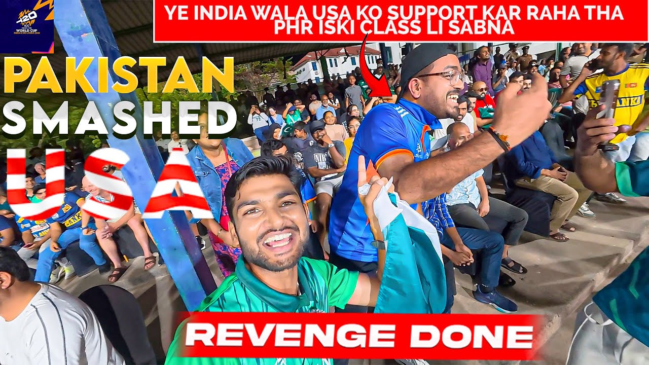 Pakistan Smashed USA Stadium Vlog 🇵🇰🔥 | Sahibzada Farhan Made It Special for Fans!😍 