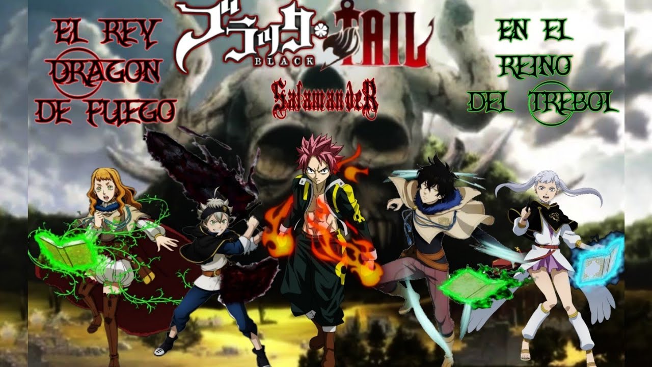 El Rey Dragon de Fuego en el Reino del Trebol (Natsu en Black Clover) Prólogo..