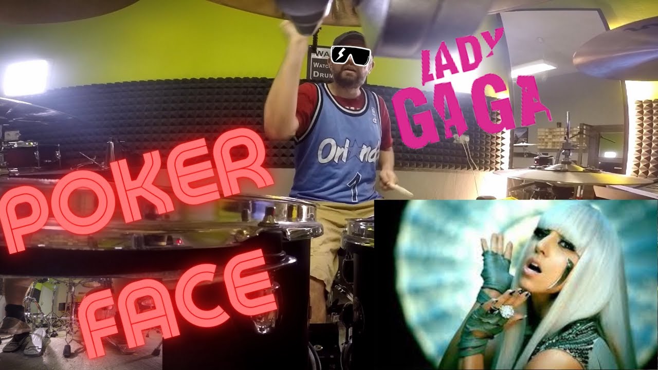 LADY GAGA - Poker face - Drumcover from Nik_in_the_box