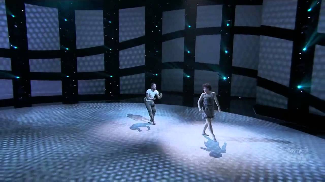 Virgil and all star Melanie SYTYCD season 12 top 6