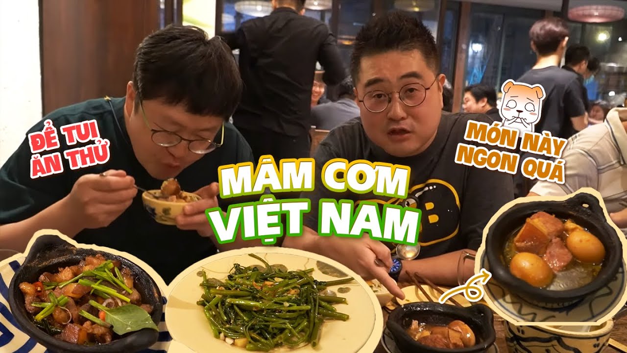 |260| LẦN ĐẦU ĂN THỬ MÂM CƠM GIA ĐÌNH VIỆT NAM~~ RAU THỊT CÁ ĐẦY ĐỦ VỪA NGON VỪA ĐỦ CHẤT