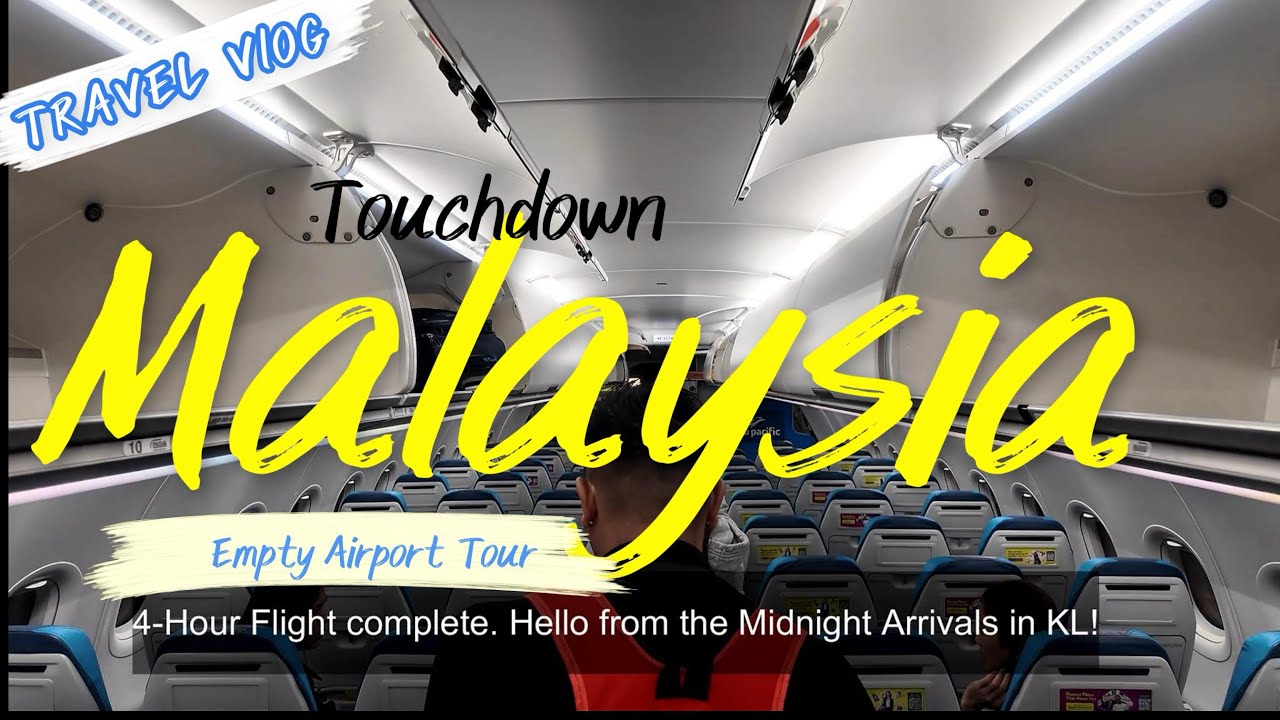 Just Landed in KLIA, it’s past midnight.