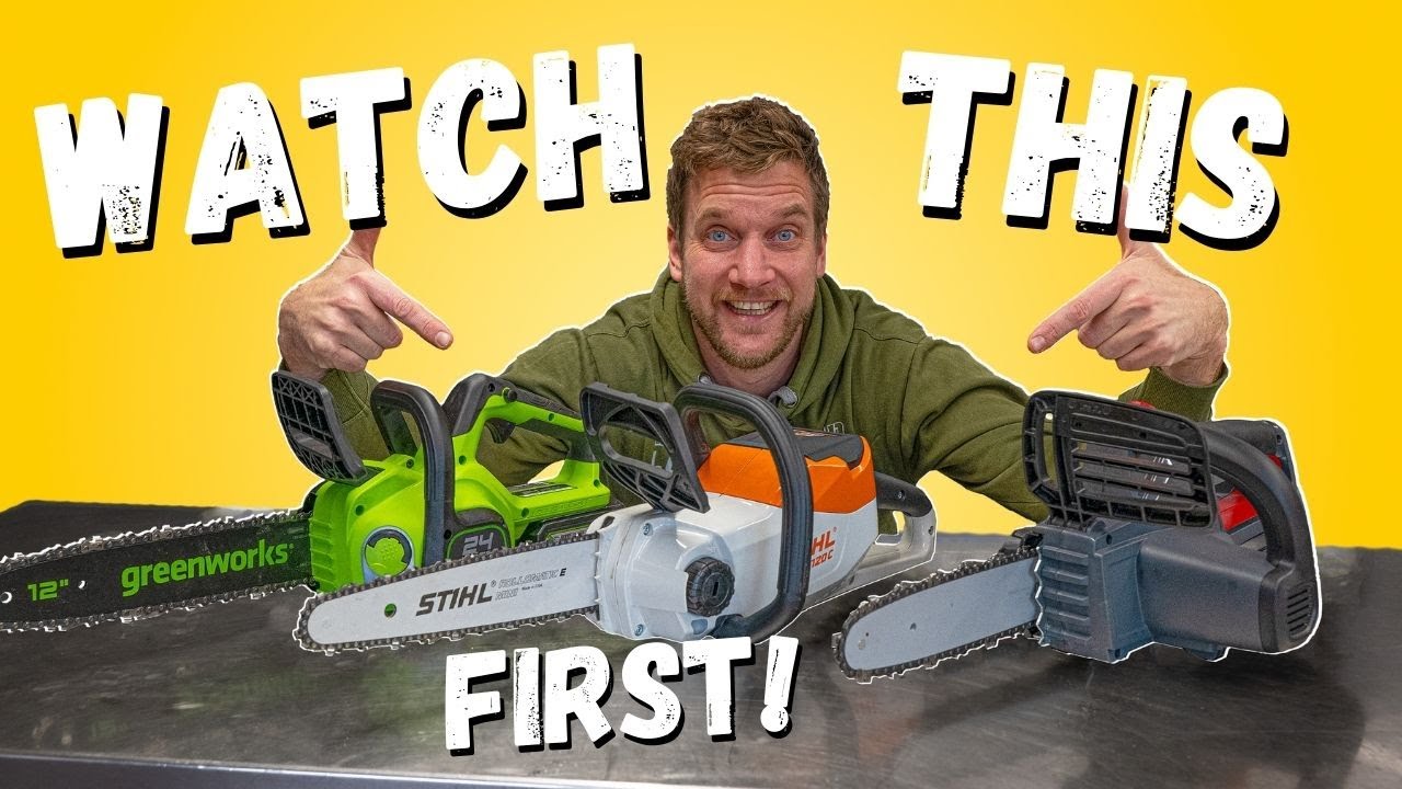 Watch This Before You Buy a 12” Battery Chainsaw!