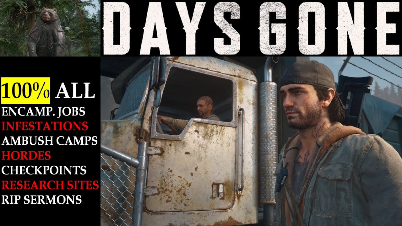 Days Gone #33 ALL Storylines 100% SURVIVAL 2 NO DAMAGE