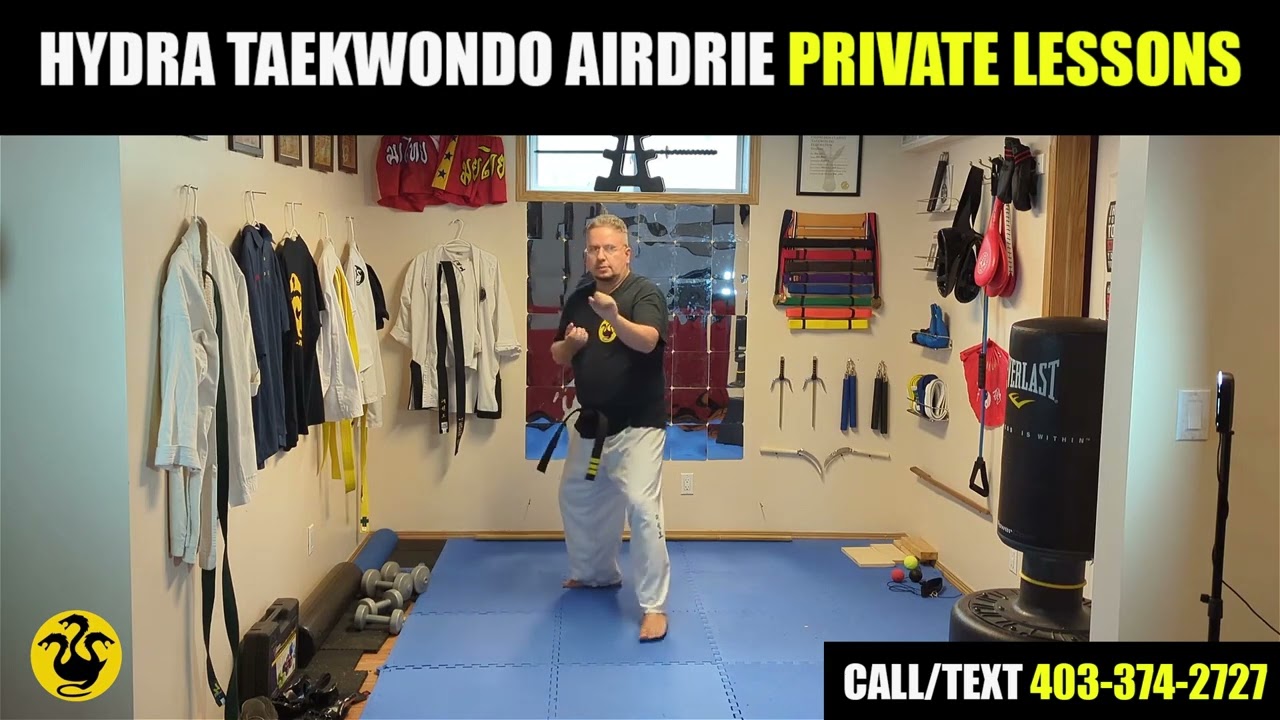 Hydra Taekwondo Airdrie Private Lessons: Call/Text: 403-374-2727