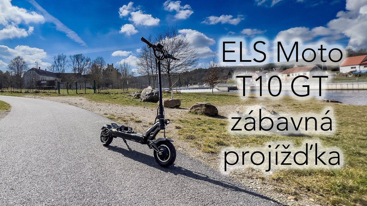 ELS Moto T10 GT - tahle mašina se fakt povedla 👌. Zábavná projížďka