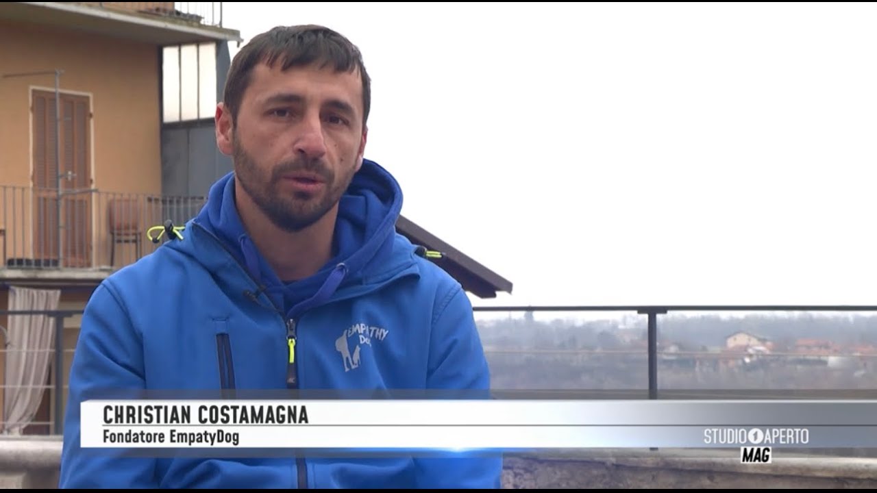 Italia 1 intervista Christian Costamagna fondatore del metodo EmpathyDOG&reg;