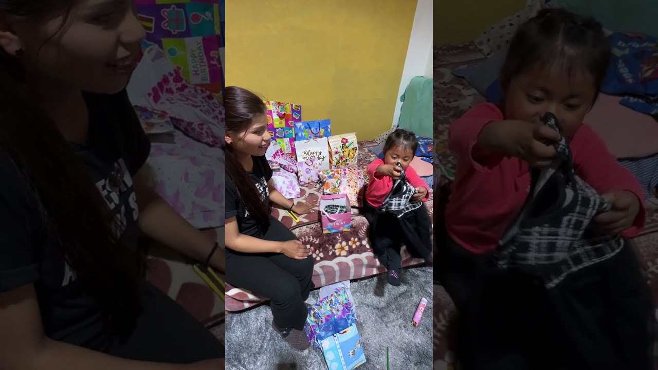 Unboxing de los regalos de cumpleaños de mi bebé 