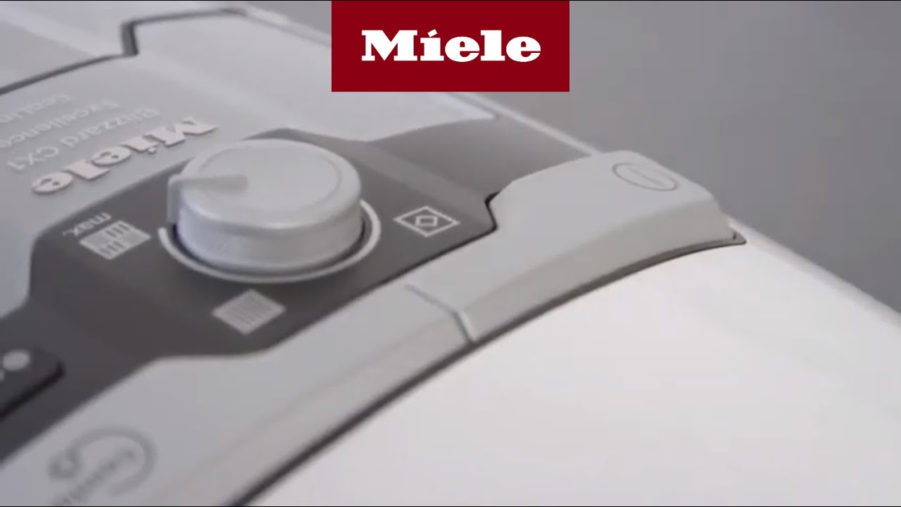 Miele Blizzard CX1 吸塵機教學視頻  - 操作及保養