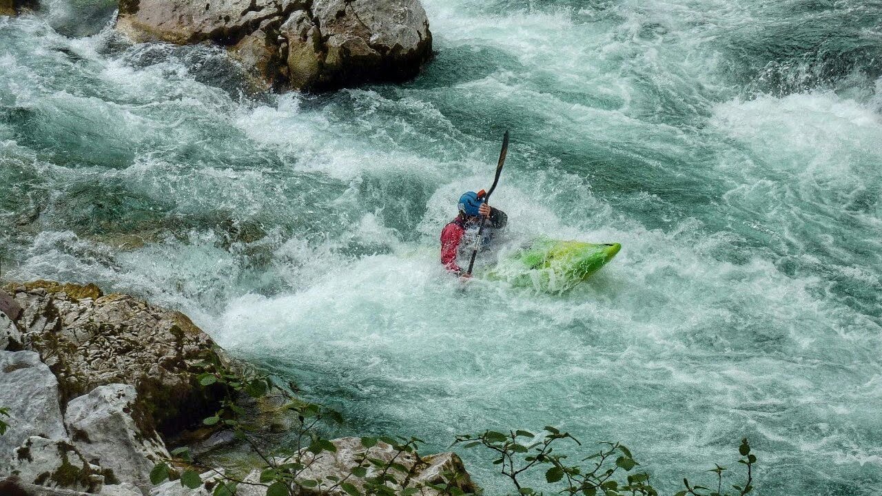 Wildwasser Kajak Slowenien - Kayak Brothers