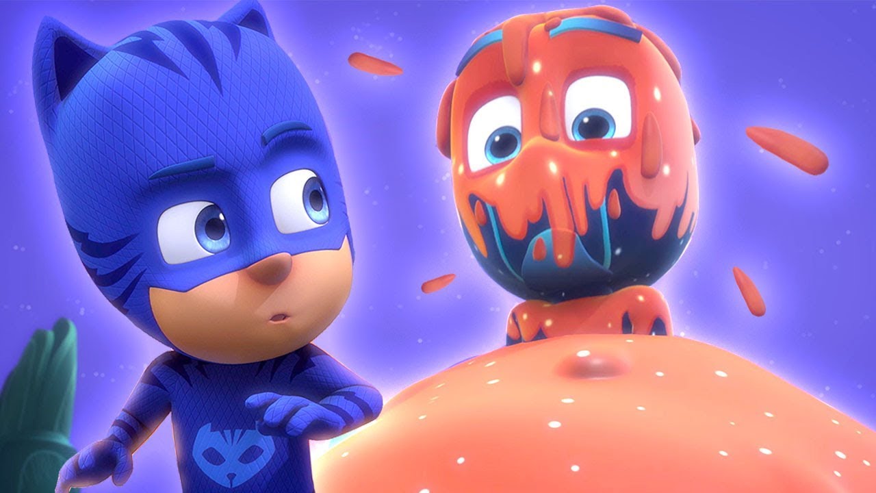 PJ Masks em Portugu&ecirc;s O ESTILINGUE DE GRUDE GRUDENTO ⭐️Compila&ccedil;&atilde;o de 2019 ⭐️Desenhos Animados