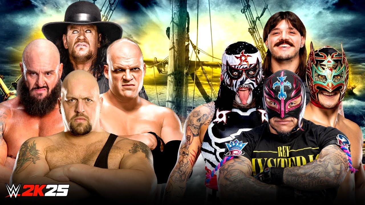 WWE Big Show Undertaker Kane Braun vs Rey Mysterio Dragaon Lee Penta Dominik Full Match | 29-01-2026