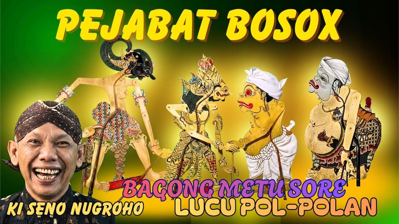 BAGONG LUCU WAYANG KULIT KI DALANG SENO NUGROHO #wayanglucu #bagonglucu #bagongndugal