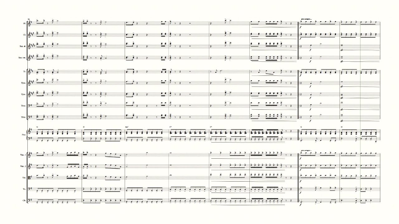 Pra Sempre | Ministério Avivah | Arranjo para orquestra | Vídeo Partitura