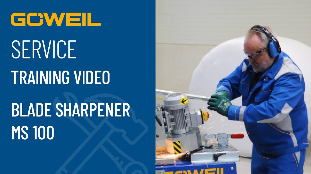 Training Video: MS 100 Blade Sharpener