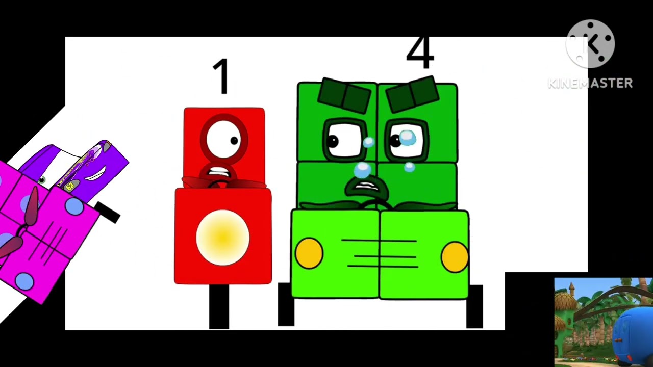 Numberblocks race REMASTERED Added more characters