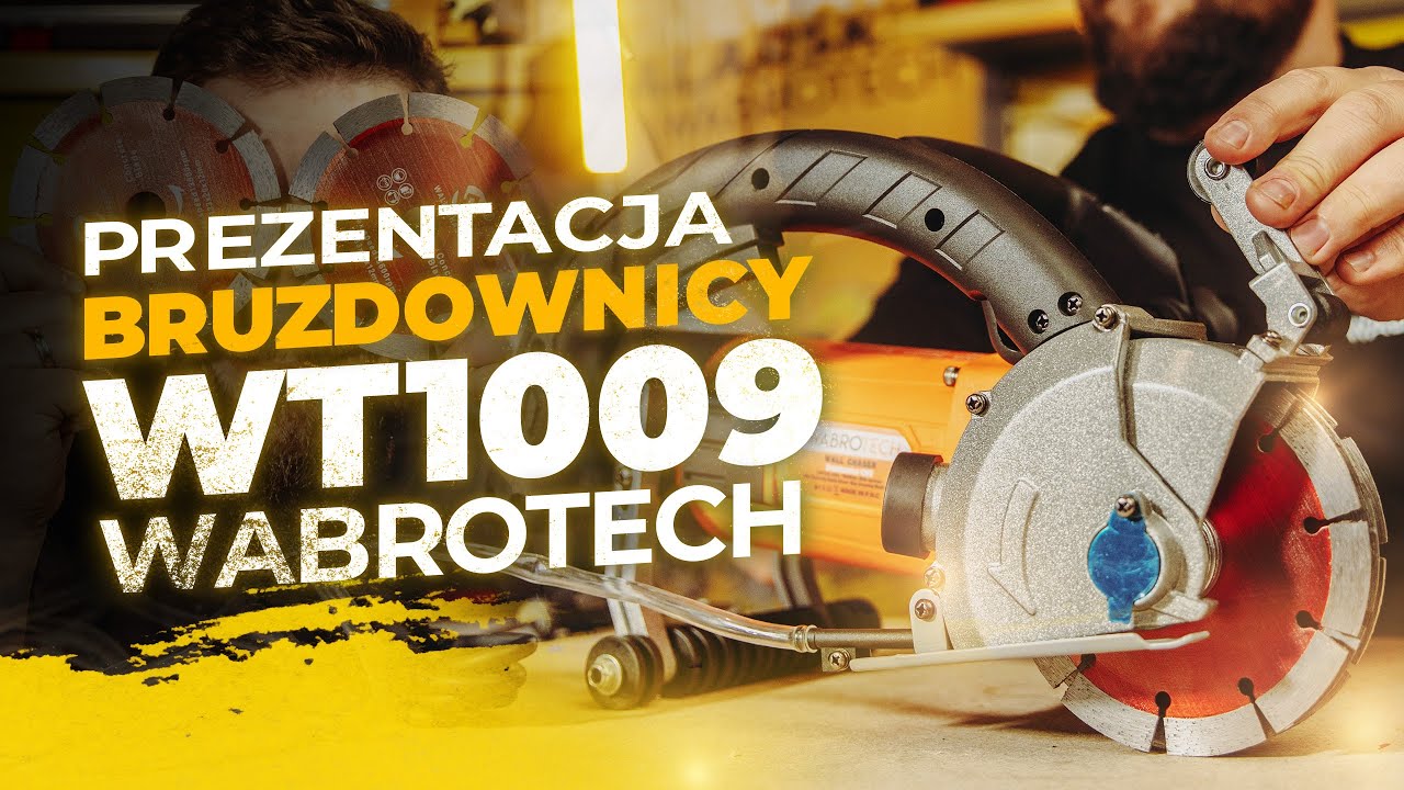 Bruzdownica WT1009: Precyzyjne bruzdowanie na Twojej budowie! | WABROTECH