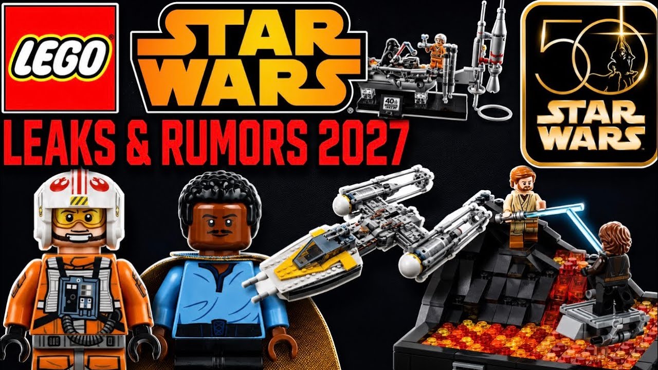 НОВЫЕ утечки и слухи о Lego Star Wars 2027! (Лучший год в истории?)