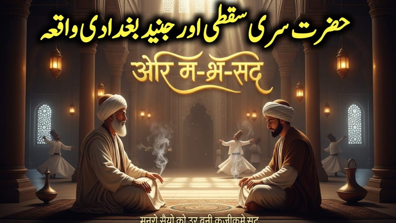 Hazrat Sirri Saqti Aur Junaid Baghdadi Ka Waqia || Hazrat Junaid Baghdadi Ki Karamat || Darayn TV