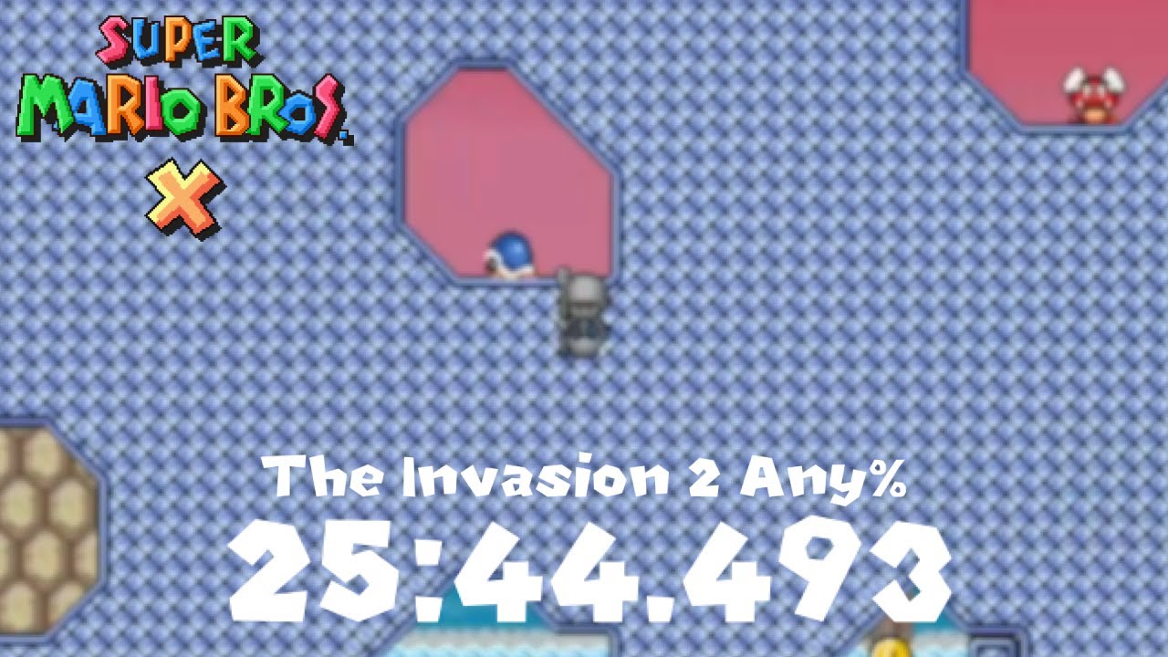 *WR* Super Mario Bros. X The Invasion 2 Any% in 25:44.493