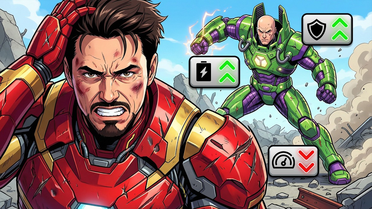 Could IRON MAN Survive a Battle Against Lex Luthor?