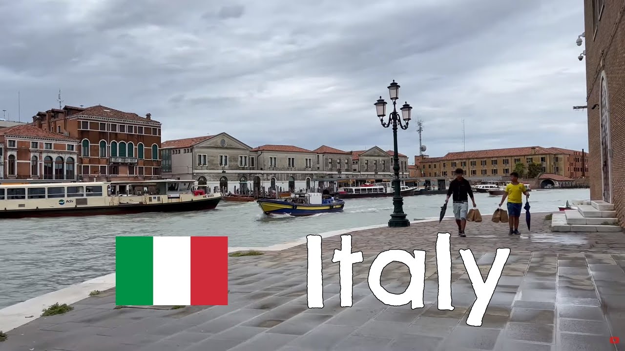 🇮🇹 Venice (Venezia), Italy 🌧️ Rainy Walk in 4K 🇮🇹