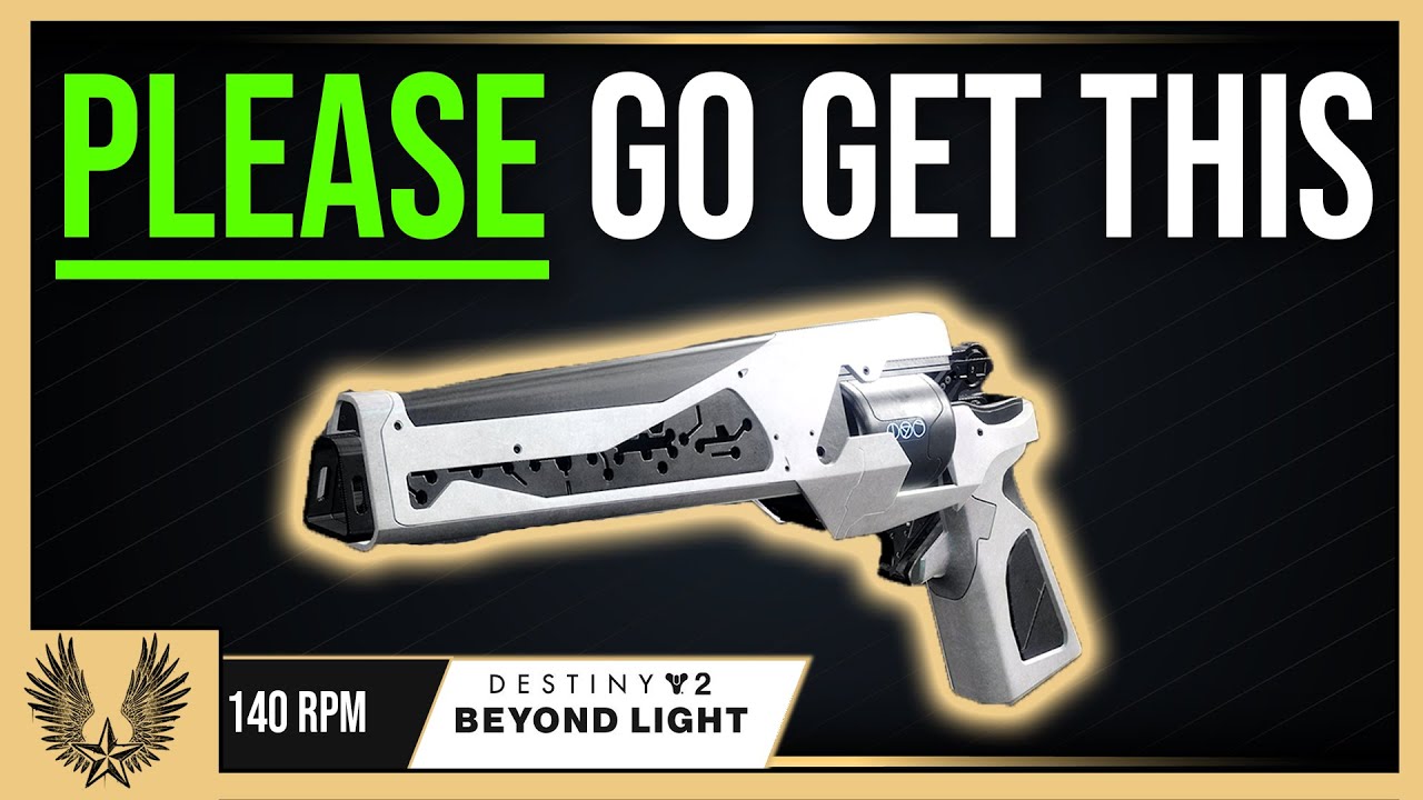 Destiny 2: Judgment is a MUST HAVE handcannon and is currently in my top 5 favorite weapons (review)