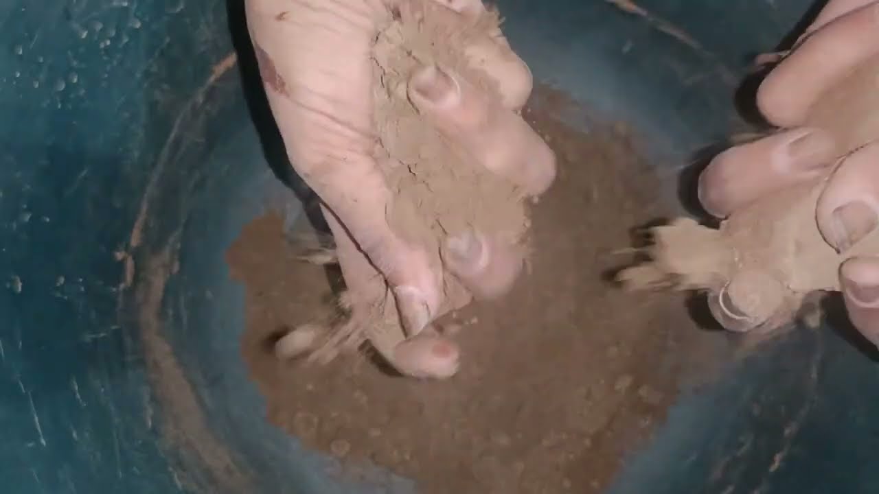 Cotton soft Pure Mud Dry Crumbling Satisfying #asmr #oddlysatisfying #clay #satisfying 