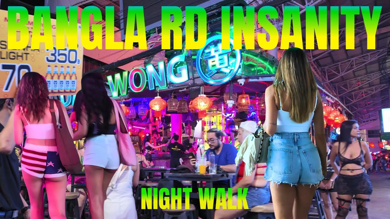 Bangla Road Night Walk 🌃 | Wild Phuket Nightlife in 2025!