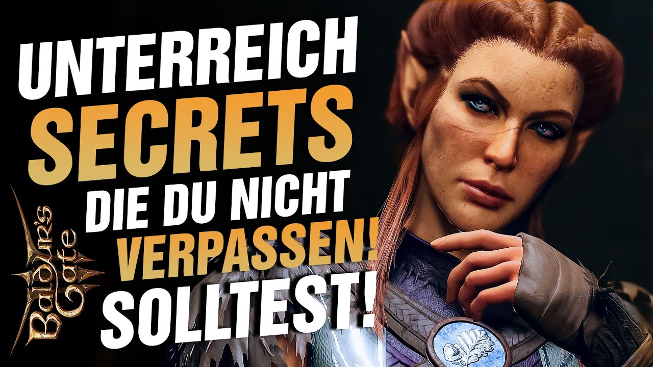 Geheimnisse aus dem UNTEREICH in Baldurs Gate 3