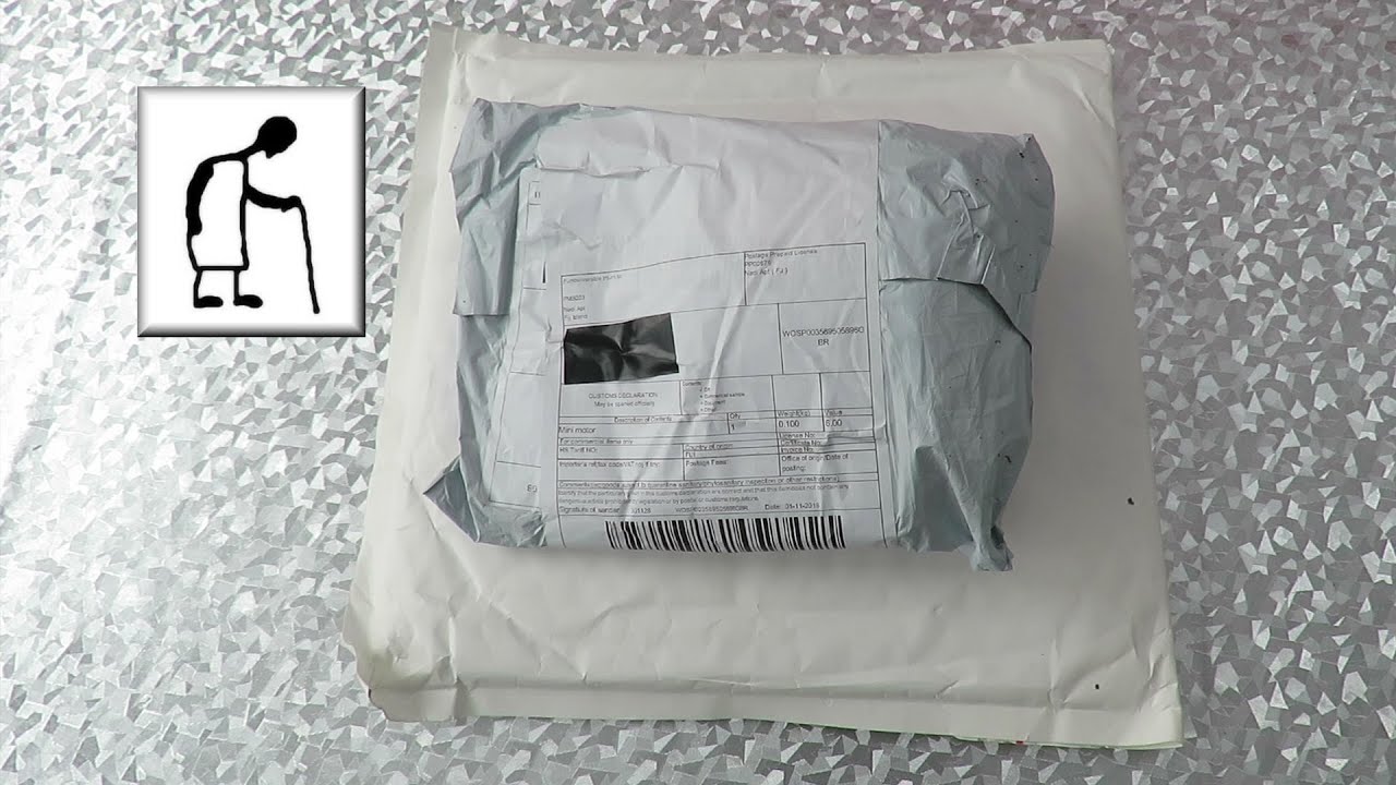 Grandad's Postbag 181119 Photographic paper Geared motors