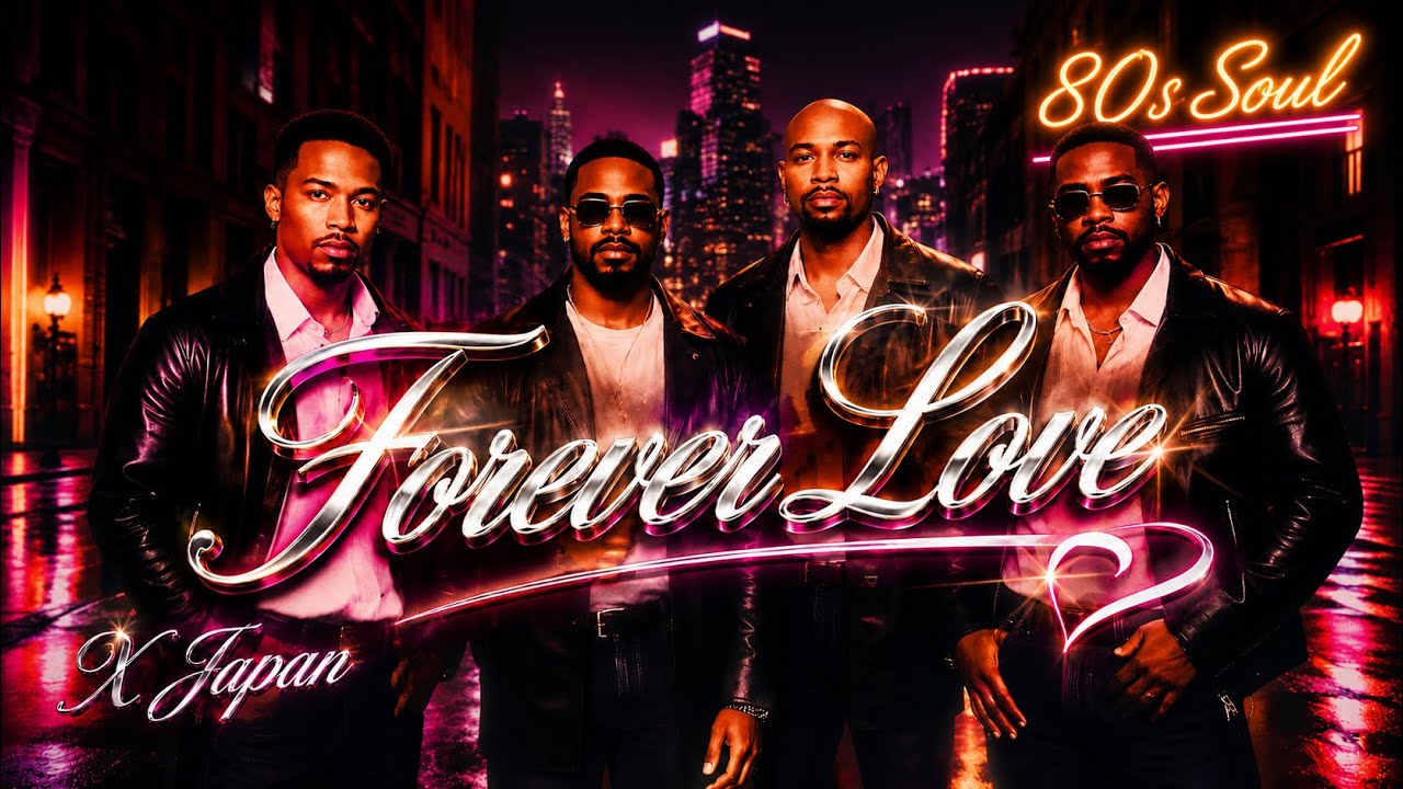 もし、見た目ボーイズIIメン風のグループがX JAPANの「Forever Love」を歌ったら・・・(AI Cover)