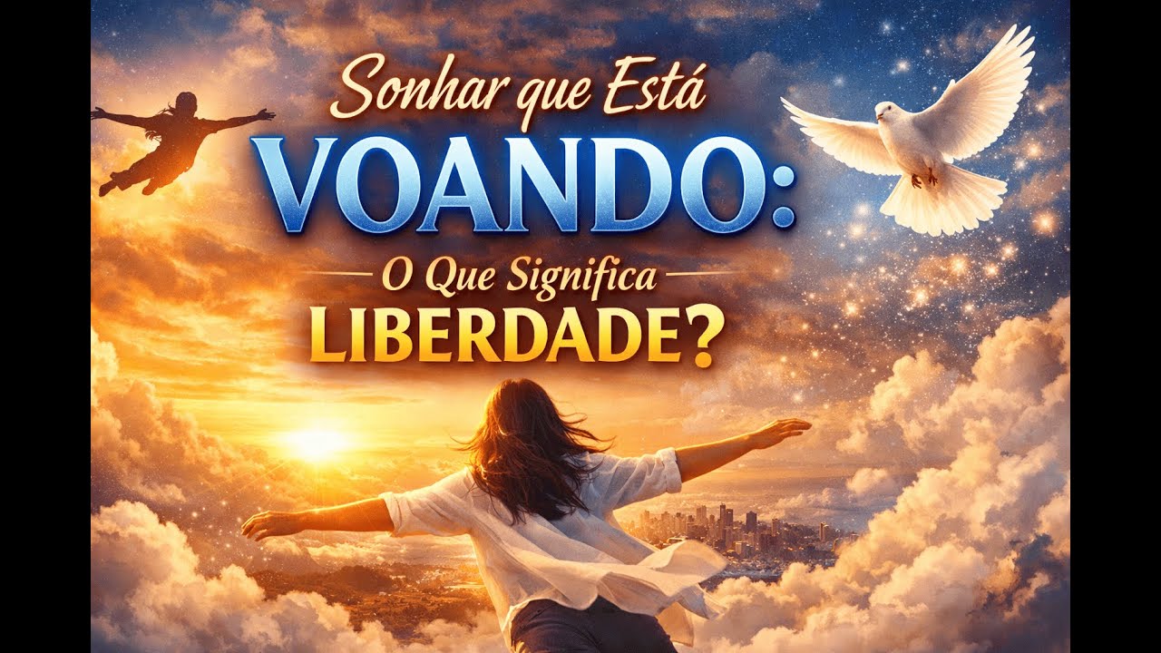 Sonhar que está Voando: O que Significa Liberdade?”