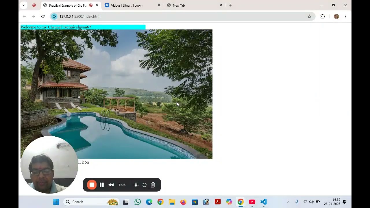 Live Example of CSS Positioning | Uses of CSS Postioning