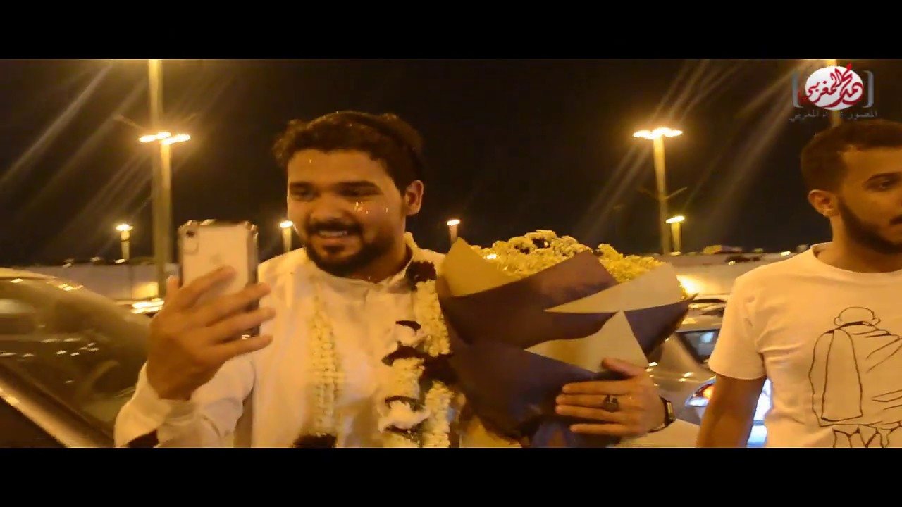 كواليس استقبال نجم وبطل همثون - عبدالرحمن قاسم بمطار جدة