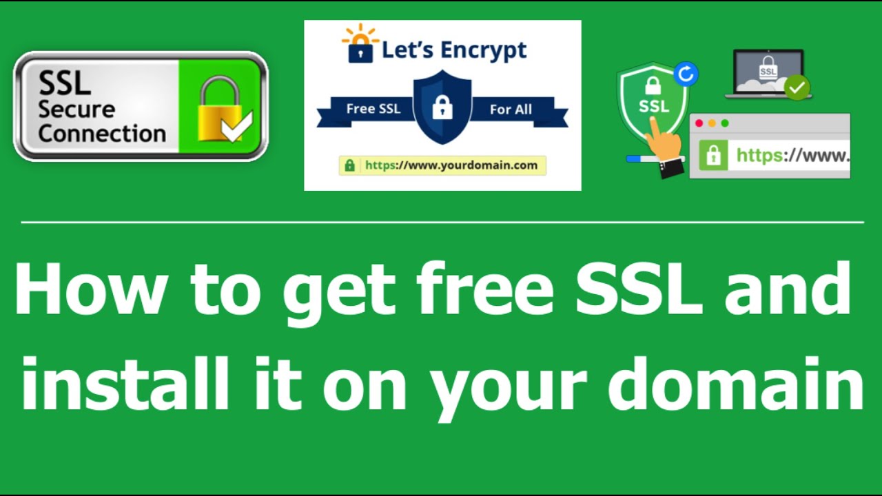 How to get free SSL and install it on your domain | HTTP TO HTTPS | Get HTTPS for free