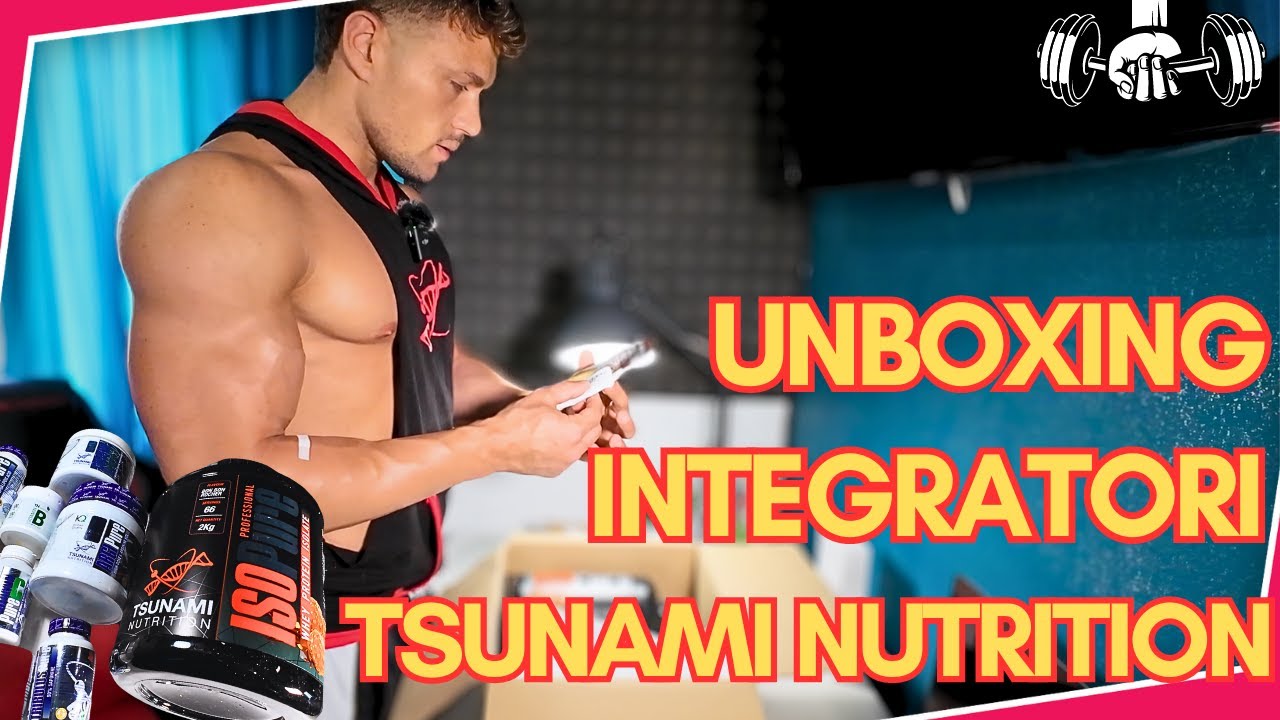 La mia integrazione by Tsunami Nutrition #gaetanophysique #bodybuilding  #integrazione