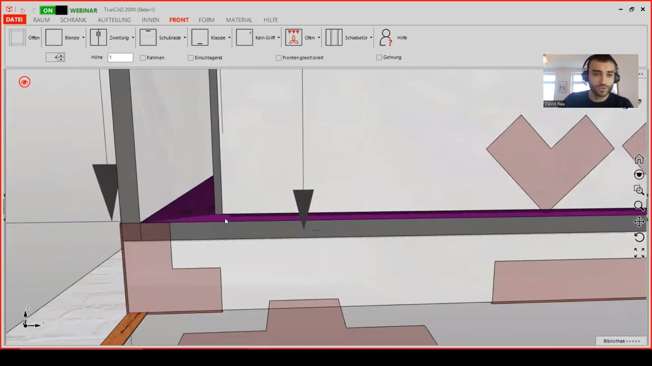 Ansprechende Schrankaufteilung mit Schubkästen | Webinar