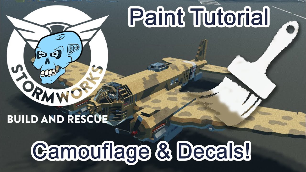 Stormworks - Camouflage & Decals Tutorial