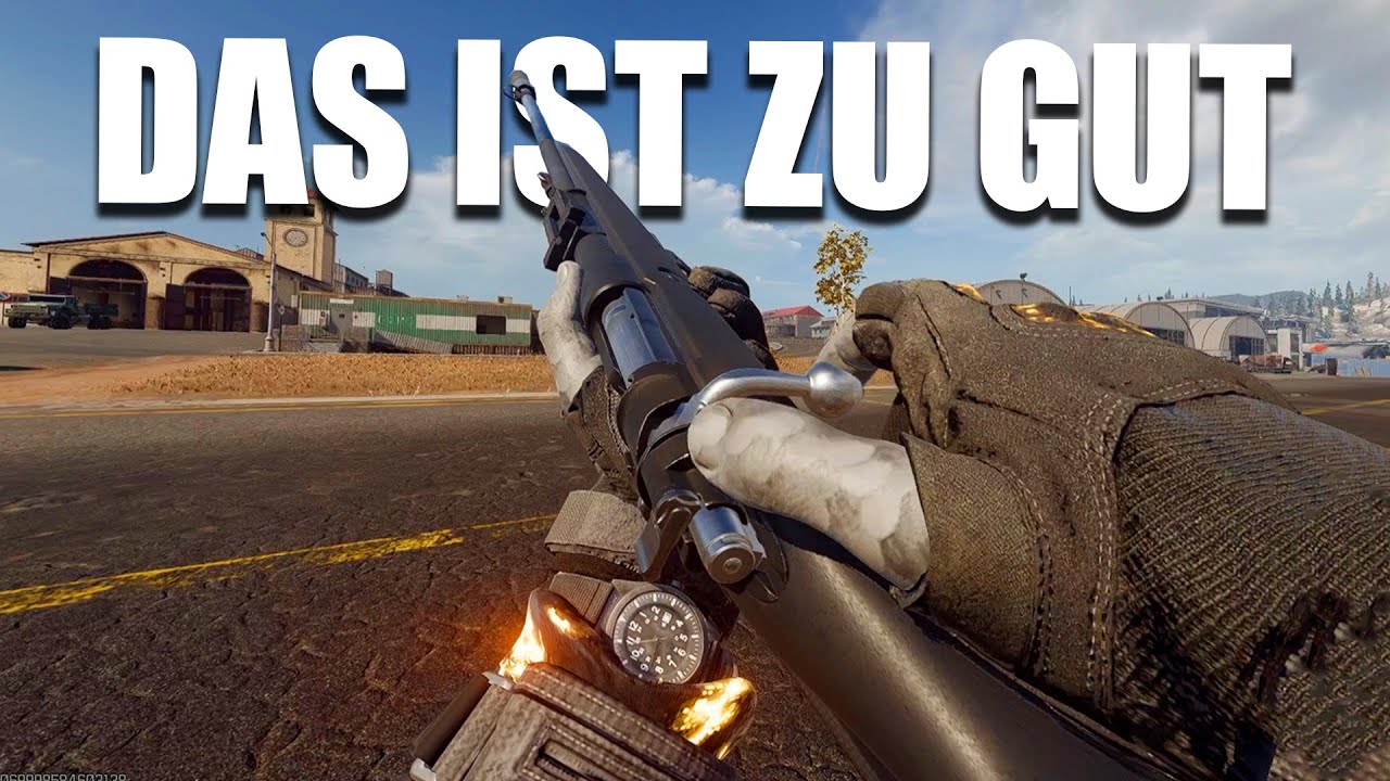 Warzone und meine KAR98 mit Iron Sight hat schon fast einen eingebauten Aimbot
