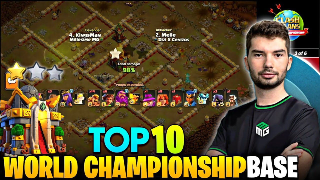 WORLD CHAMPIONSHIP TOP 10 TH16 BASE LINK| ANTI ROOT RIDER BASE| TH16 WORLD BEST BASE LINK -COC BASE