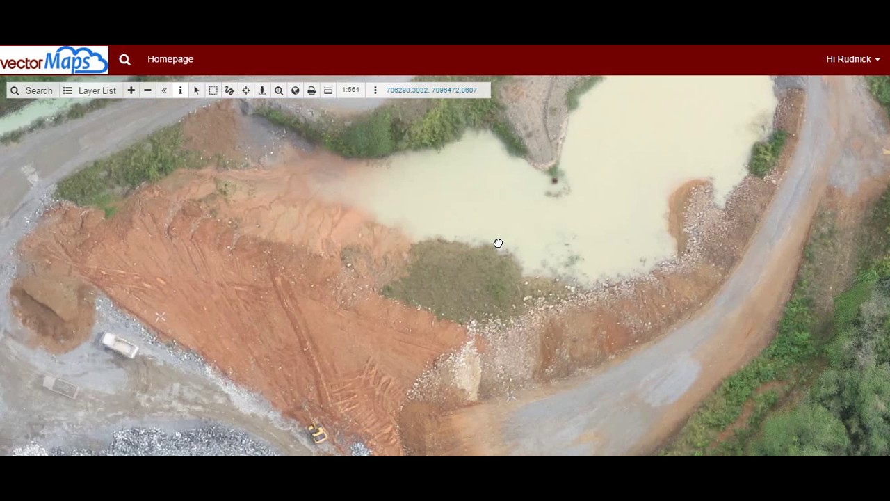 vectorMAPS para Mineração