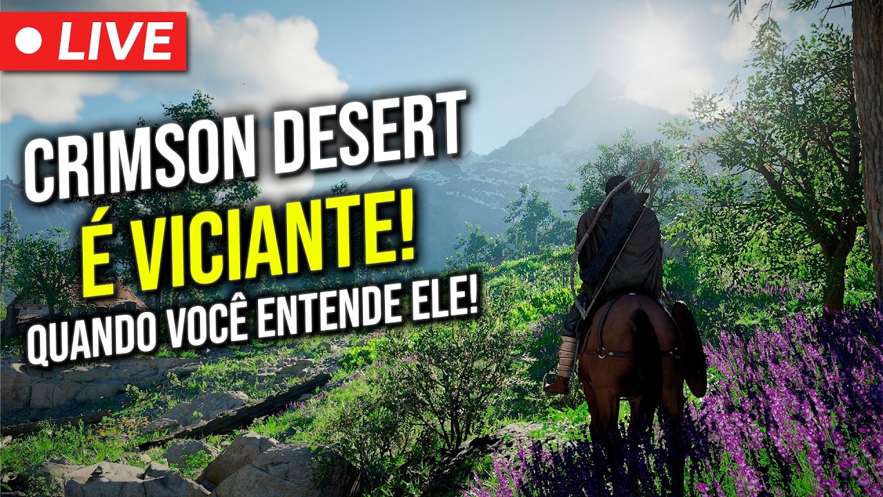 CRIMSON DESERT é VICIANTE DEMAIS... se jogar do jeito certo!