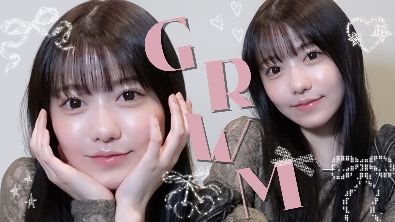【GRWM✨】メイクしながら近況についてお話するよ🍒🤍ロボットになった話や結婚についても💍🥺