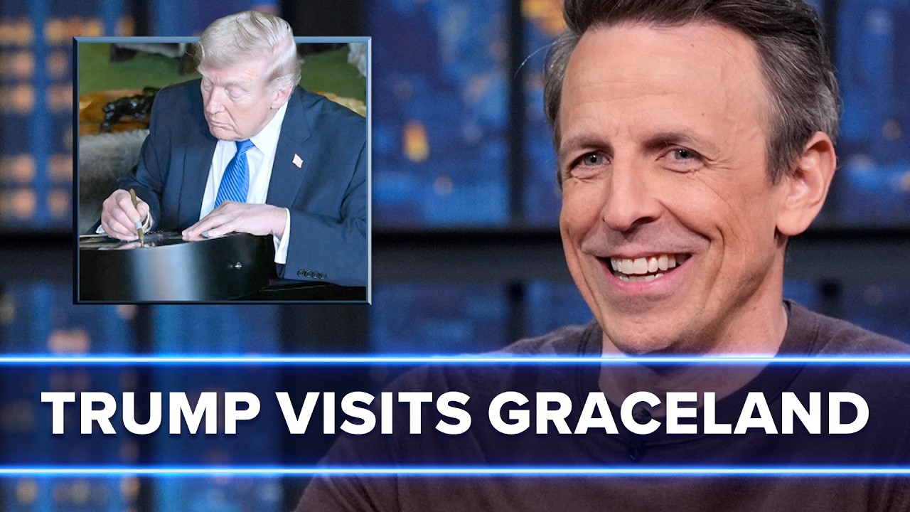 Trump Wonders If He Could Have Beat Elvis in a Fight During Graceland Visit