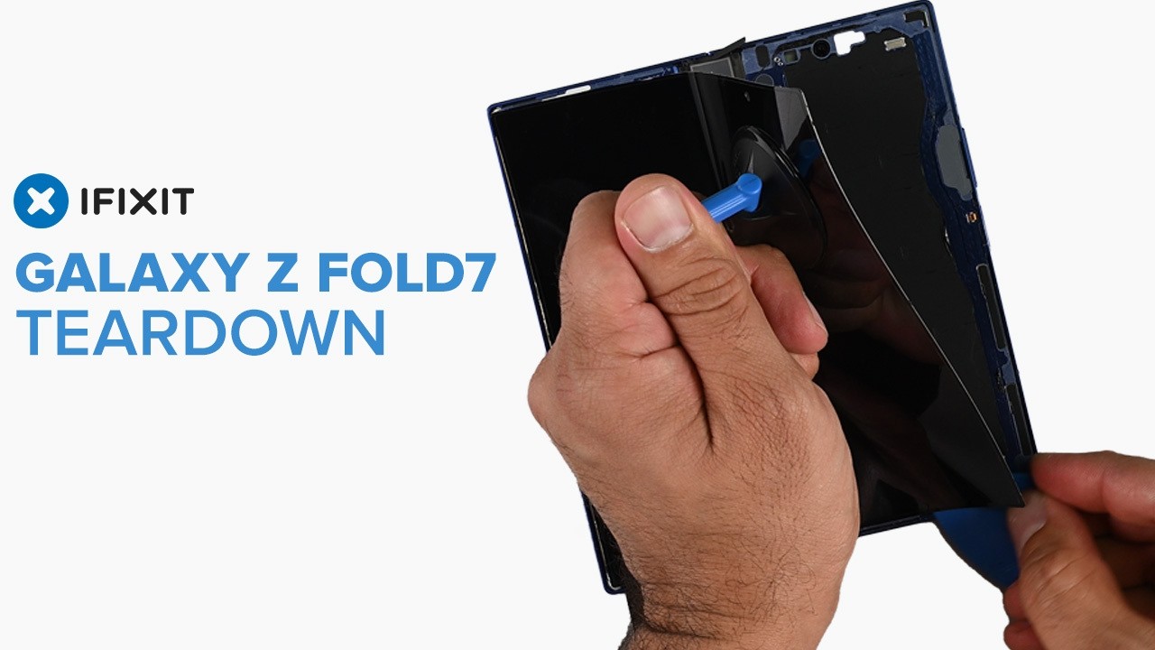 Z Fold7 Teardown!  Beautiful, Fragile, and a Repair Nightmare
