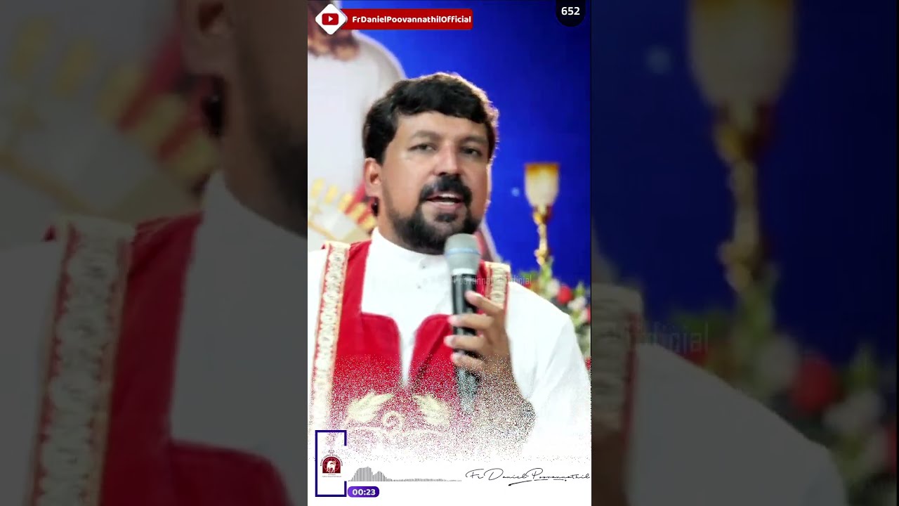 ബൈബിളിലെ No:1 പ്രാർത്ഥനകളിലൊന്നാണിത്. ‎️‍🔥  Video 652 | Fr. Daniel Poovannathil