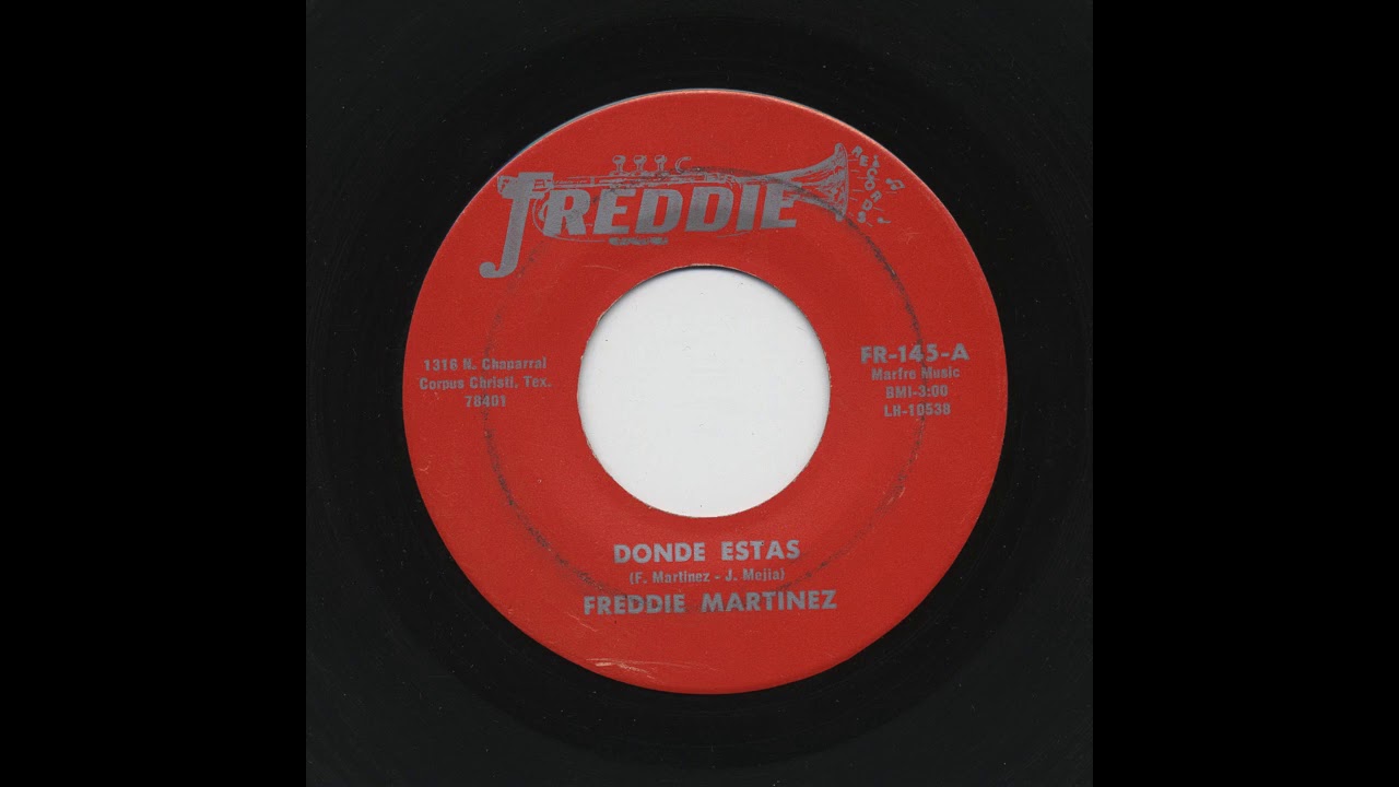 Freddie Martínez - Donde Estás - Freddie Records fr-145-a